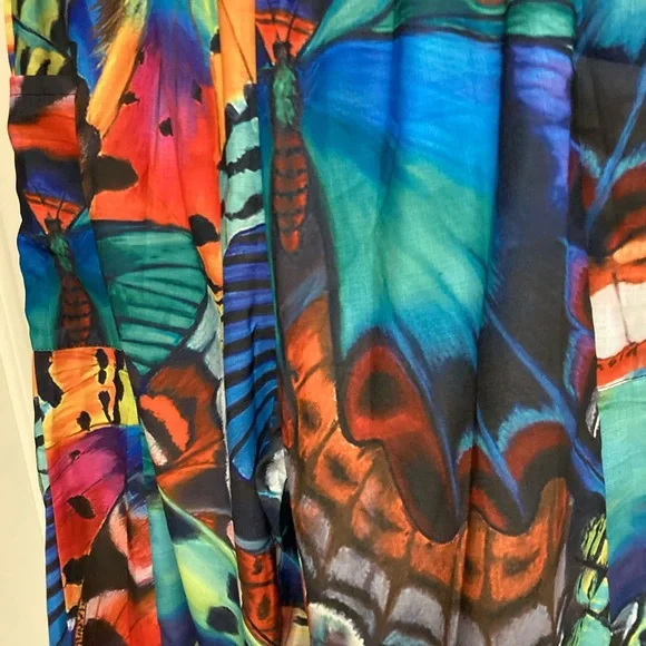 Colorful Bold Butterfly Pants Balloon NEW Size 2XL Butterflies! - Picture 3 of 7